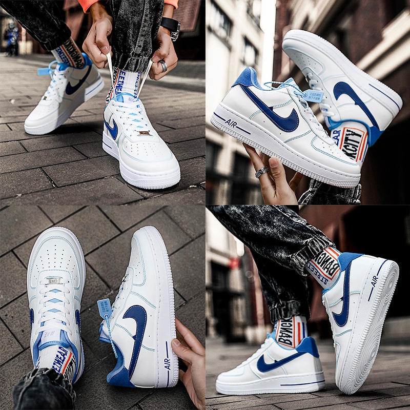 Giày Thể Thao Air Force 1 Màu Trắng Đen Size 35-44 Chất Lượng Cao Cho Nam Và Nữ