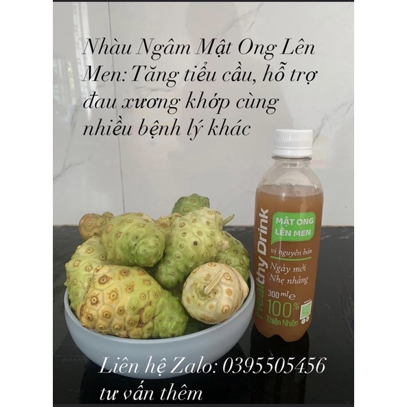 Nhàu Ngâm Mật Ong Lên Men