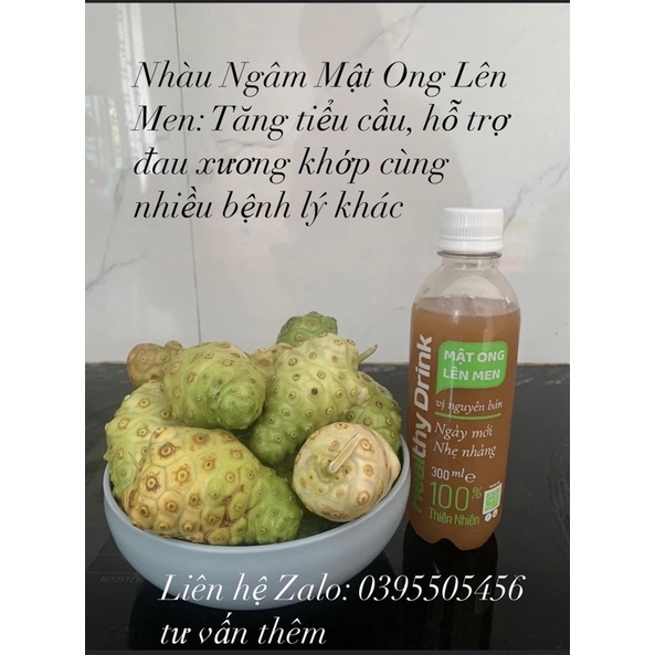 Nhàu Ngâm Mật Ong Lên Men