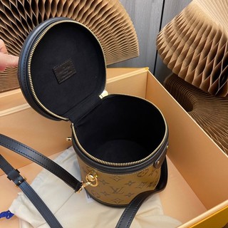 💎[Xưởng SALE - SIEU CAP CẬN AU] - LV CANES 17cm - Da bò & da canvas [Fullbox]