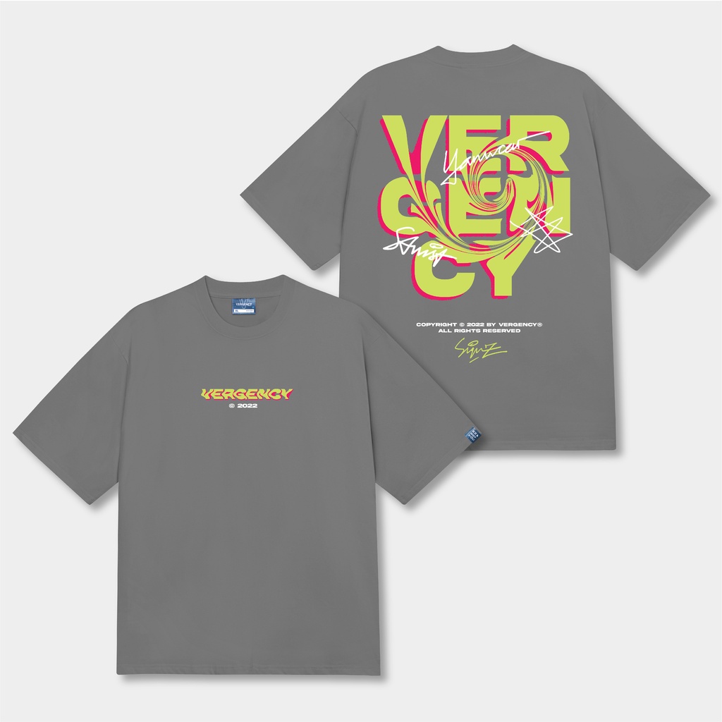 Áo thun nam nữ local brand unisex form rộng tay lỡ Vergency Twist/TWI hàng chính hãng 6 màu sắc