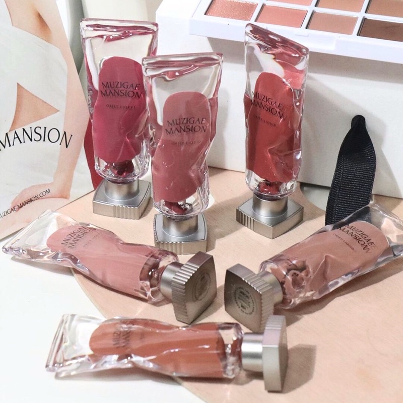 Son kem lì thuần chay Muzigae Mansion Objet Liquid 6g