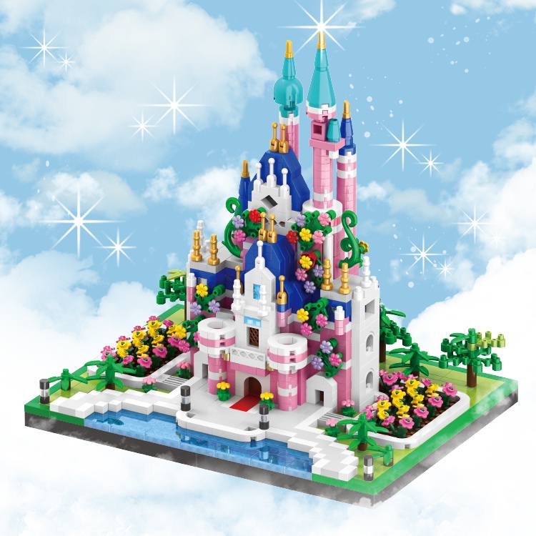 Bộ Đồ Chơi Lắp Ráp Lego Lâu Đài Công Chúa Disney