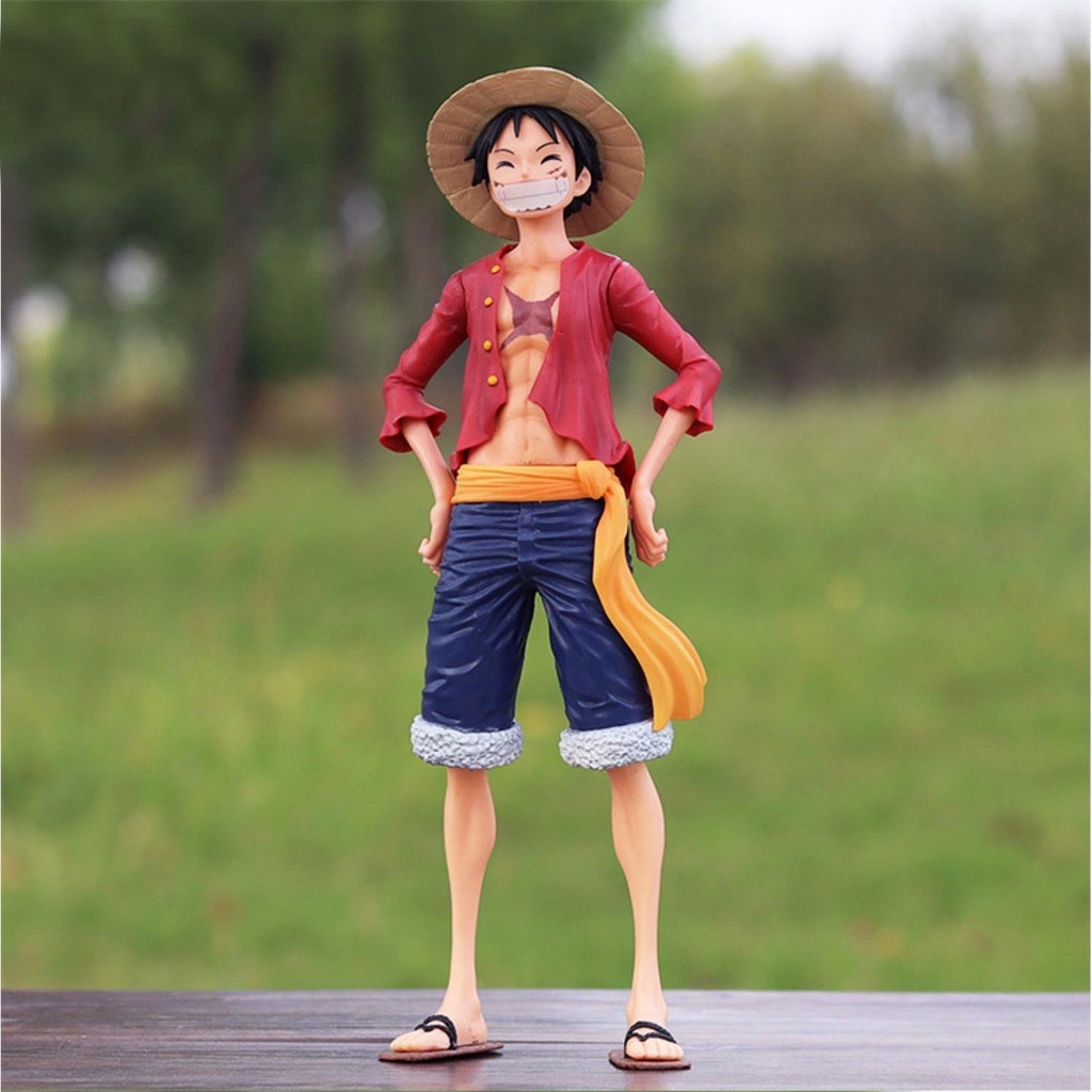 Mô hình One Piece Luffy Grandista 3 mặt siêu đẹp cao 27cm , figure mô hình one piece