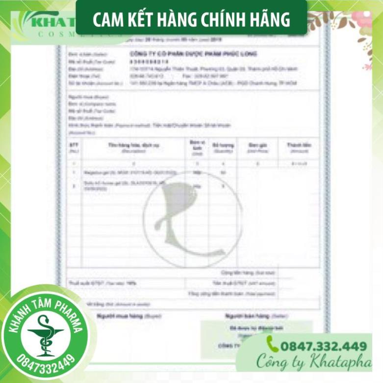 MEGADUO Gel 15g - bản AHA và Plus Retinal 1.0 gel thoa mụn