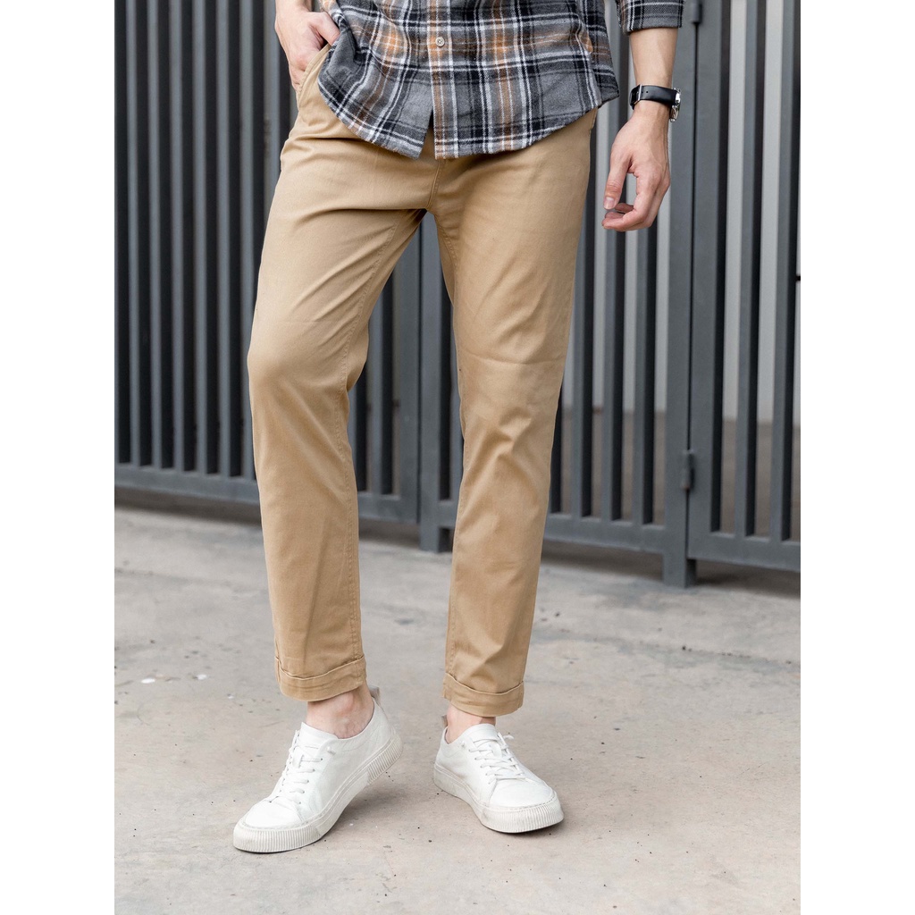 Quần Kaki Nam Outer String Round , Chất Vải Kaki Cotton 2 chiều Thoải Mái , QK0002-13 ,SOMEHOW