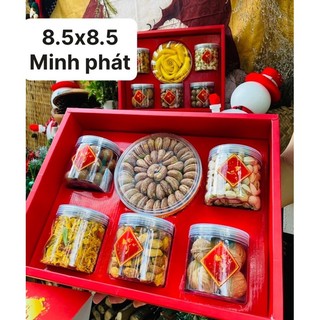 10 combo hộp + túi đựng quà tết phiên bản hạt điều cao cấp chỉ 500k