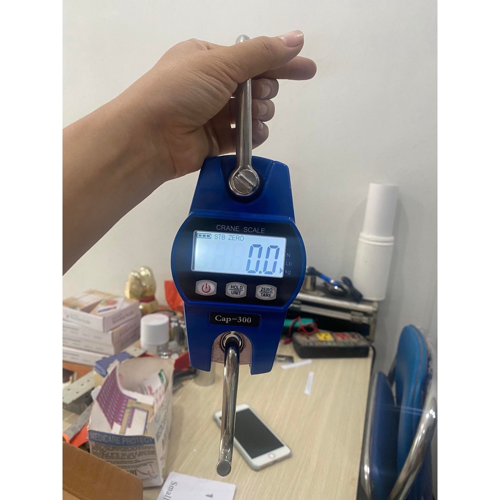 CÂN TREO ĐIỆN TỬ CẦM TAY D300/300KG