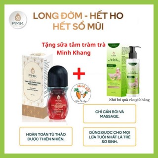 Tinh dầu thảo dược Minh Khang -  tinh dầu Long đờm, hết ho, sỗ mũi
