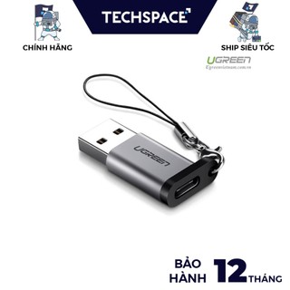 Đầu chuyển đổi usb 3.0 to usb type-c chính hãng ugreen 50533 cao cấp