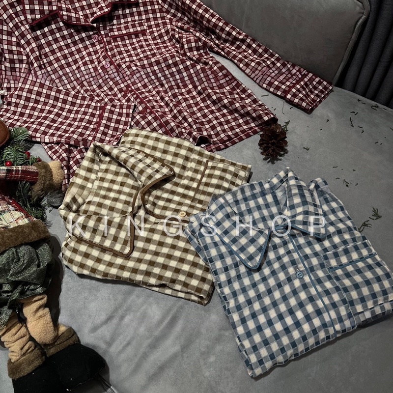 Set Pijama Kẻ Siêu Xinh MPB