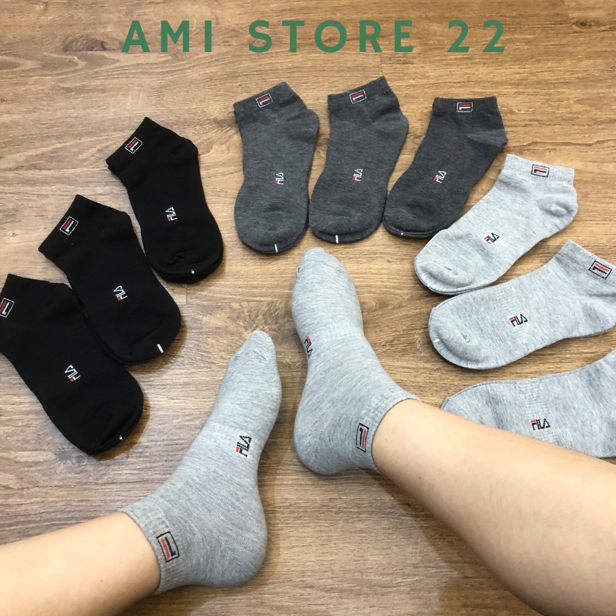 Tất công sở Fi.la hàng cao cấp dành cho nam, co giãn 4 chiều, thoáng khí, khử mùi hôi chân - 1 đôi