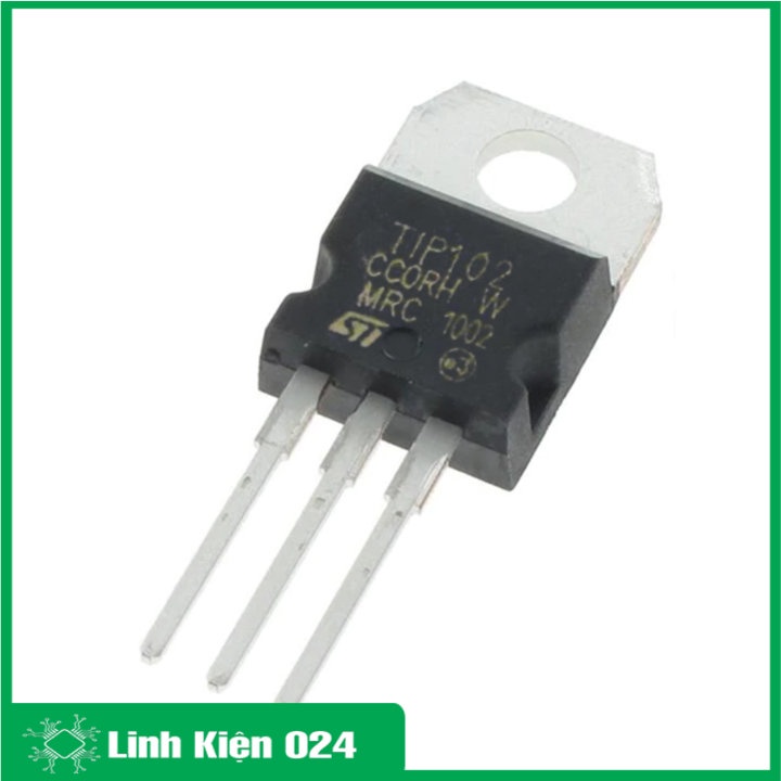 Sản phẩm TIP102 TO-220 NPN 100V/8A Darlington Transistor