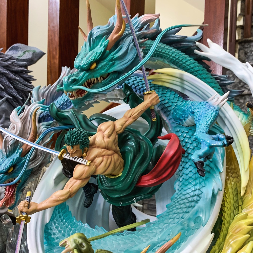 Mô hình zoro tam long siêu khủng - mô hình one piece ( Recast )