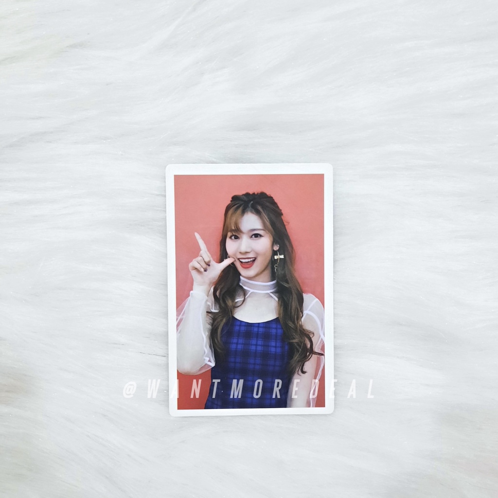 OFF - TWICE Photocard - SANA TWICETAGRAM MONOGRAPH - Chính hãng