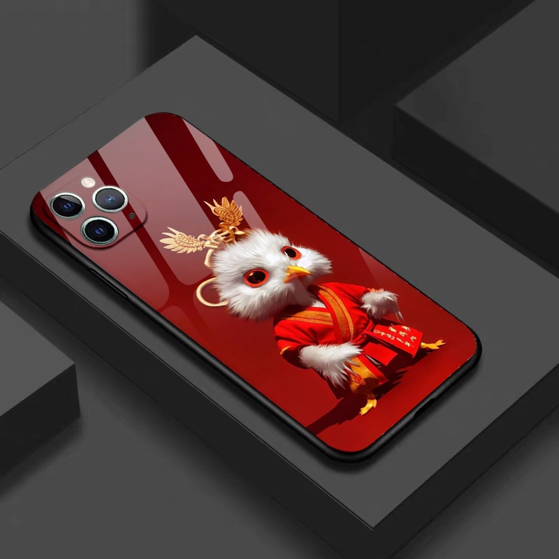 Ốp iphone kính cường lực 12 con giáp cực chất tuổi Tý Sửu Dần Mão Thìn Tỵ Ngọ Mùi Thân Dậu Tuất Hợi đủ mã 6-14