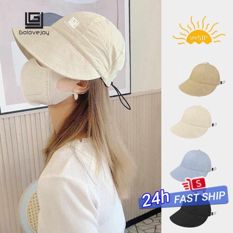 Golovejoy Mũ Nữ Nón Tai Bèo Chống Nắng Chống Tia Cực Tím Kiểu Hàn Quốc Dễ Thương Cho