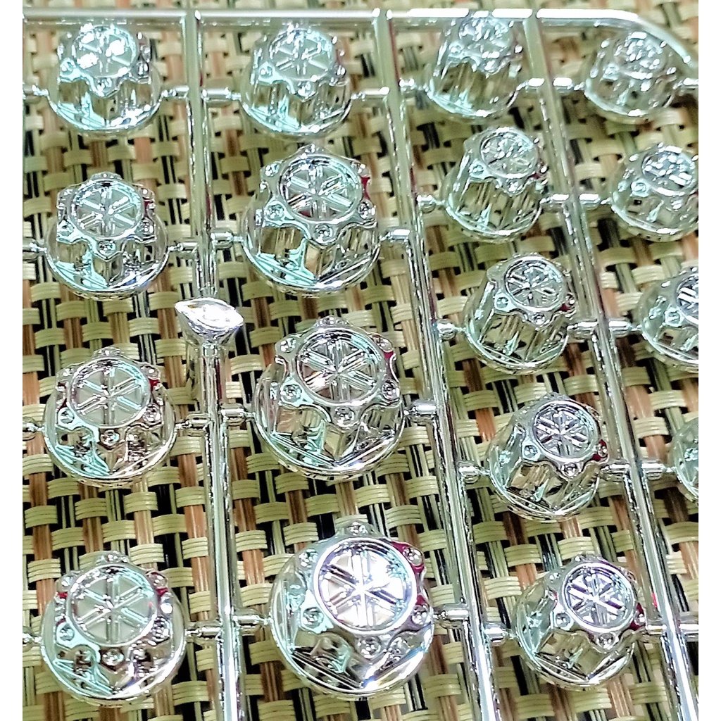 CHỤP ỐC SALAYA   MÀU BẠC - TRANG TRÍ XE MÁY