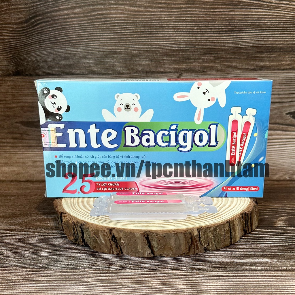 Men tiêu hoá cho bé Ente Bacigold hỗ trợ bổ sung lợi khuẩn, cái thiện hệ tiêu hoá, tăng khả năng hấp thu cho bé - 20 ống