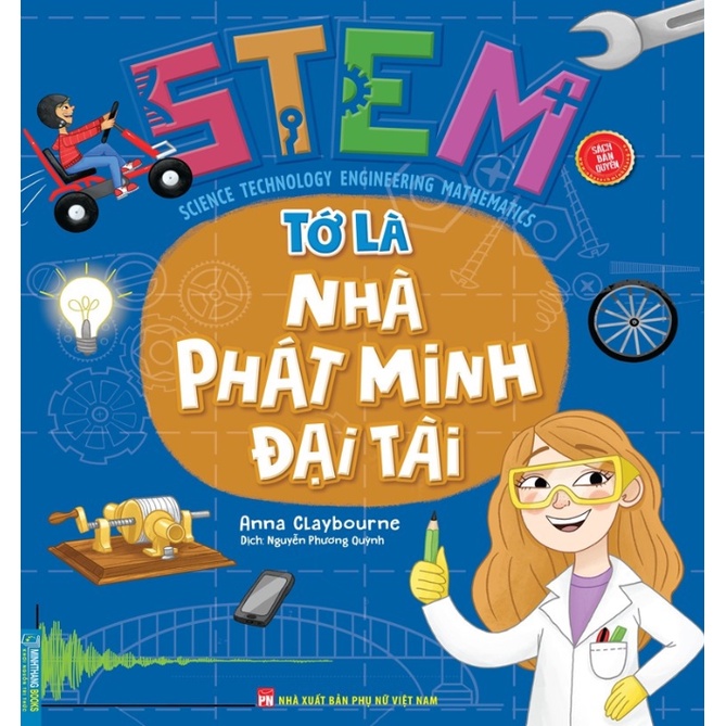 Sách - Combo 2c STEM - Tớ là nhà khoa học pháp y &amp; STEM - Tớ là nhà phát minh đại tài