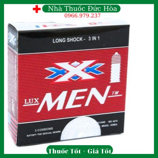 Bao cao su Xmen gân gai – Hộp 3 chiếc. Xuất xứ: Malaysia (109.Q) d