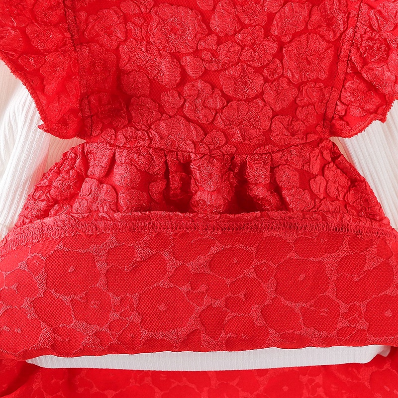 Đầm Thời Trang Năm Mới Xinh Xắn Dành Cho Bé Gái 0-4 Tuổi