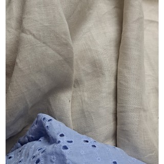 Vải linen tưng màu be đẹp hàng khúc