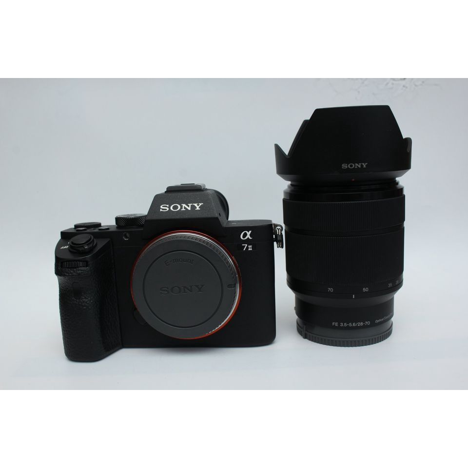 Máy ảnh sony A7 Mark II kèm kít 28-70mm oss mới 97%