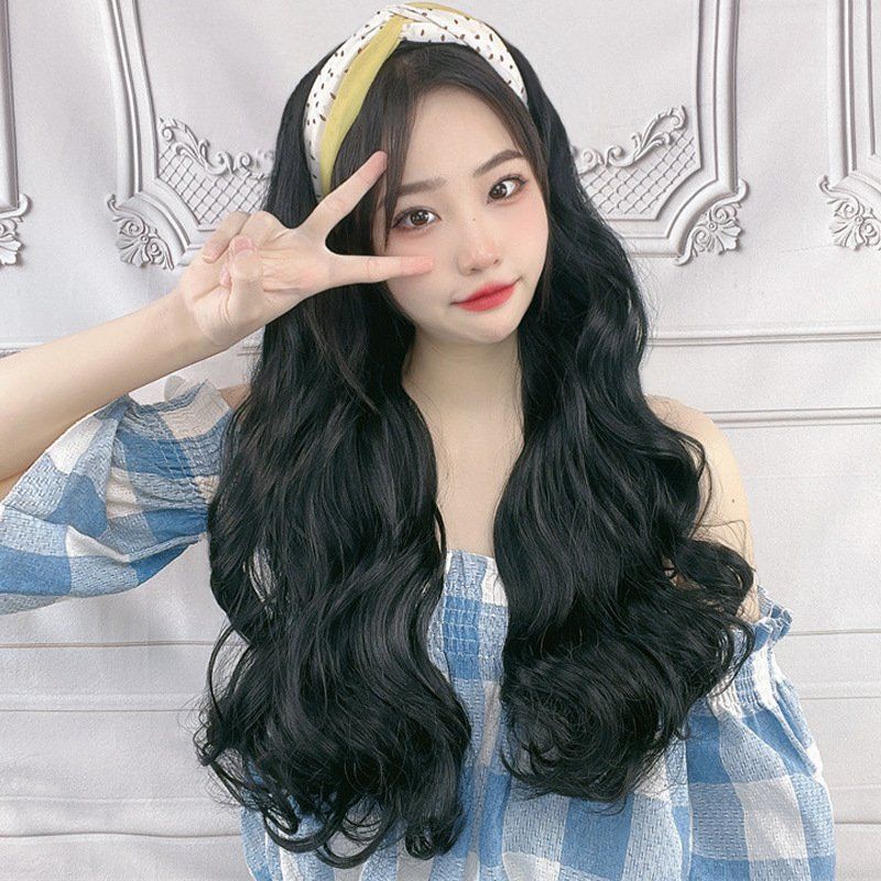 TÓC GIẢ NỬA ĐẦU CÀI BĂNG ĐÔ THỜI TRANG ND071