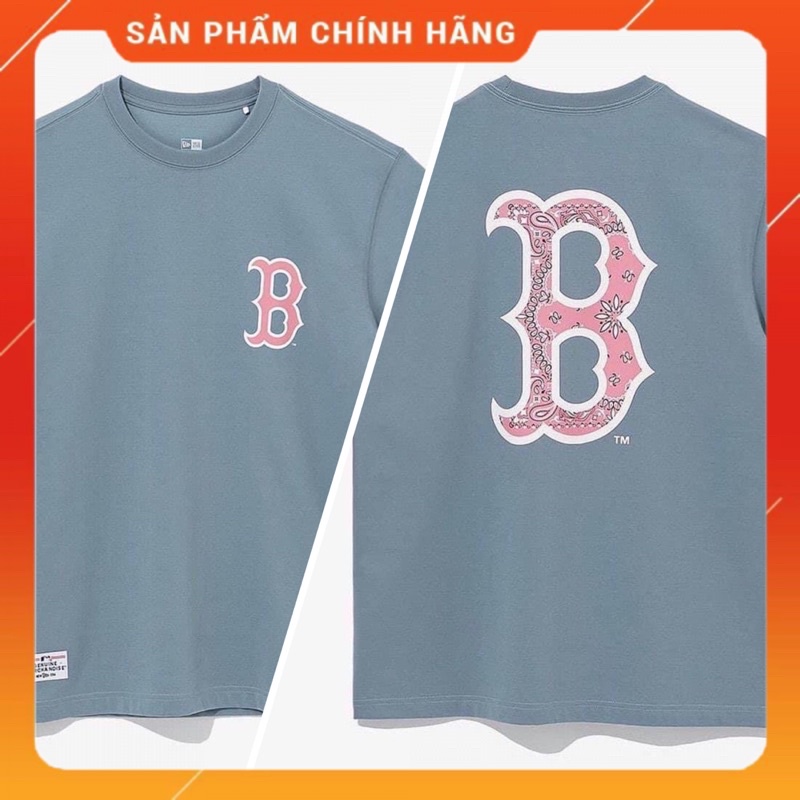 Áo thun New Era chính hãng hoạ tiết Boston