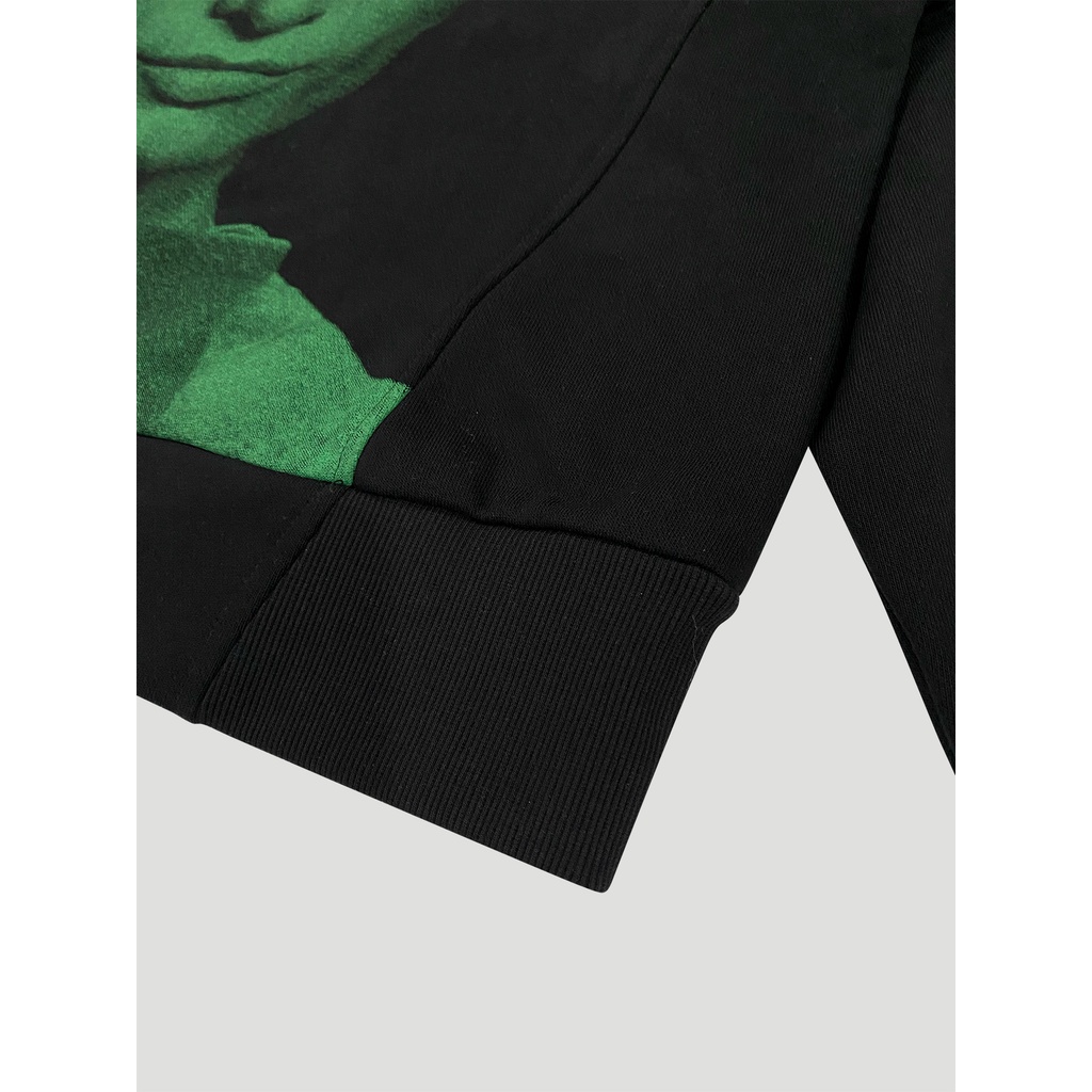 Áo sweater nỉ da cá HBS GREEN EYES SWEATSHIRT