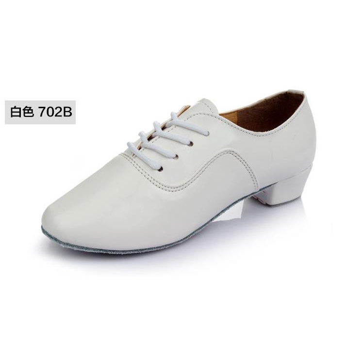 Giày Khiêu Vũ Bằng PU Cao Cấp Đế Mềm Màu Vàng / Bạc Lấp Lánh Hiện Đại Dành Cho Trẻ Em Và Nam