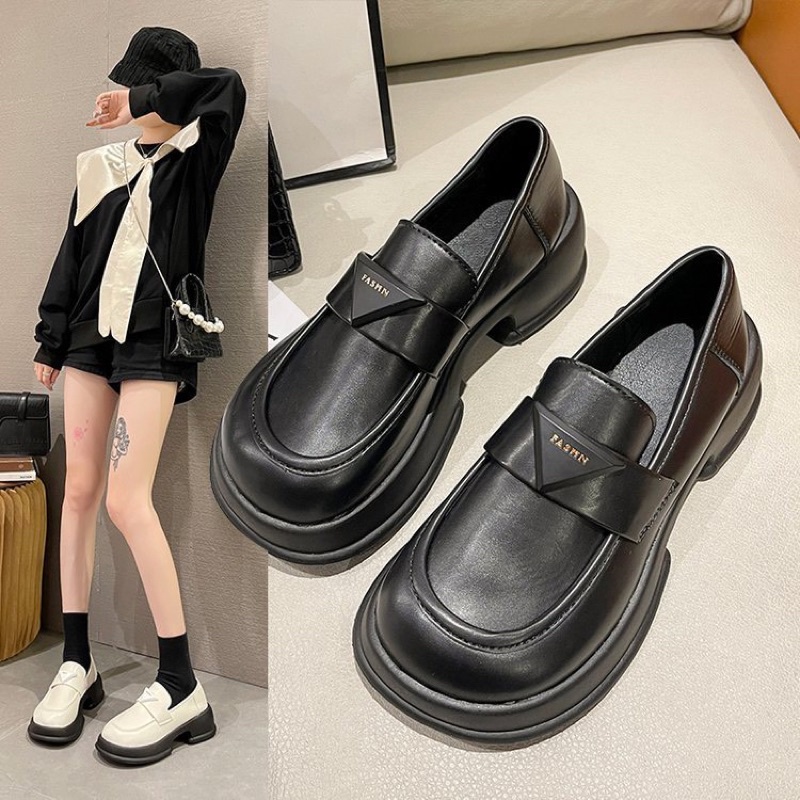 - Giày nữ Oxford phong cách Nhật Bản Đế Cao khóa tam giác trend 2023