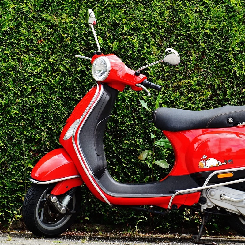 Miếng Dán PVC Hình Mèo Hoạt Hình Vui Nhộn Trang Trí Thân Xe Hơi