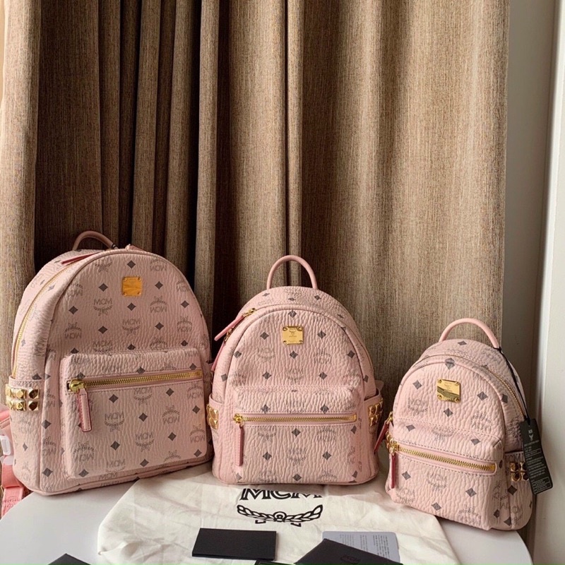 Balo da nữ em ci em cao cấp màu hồng