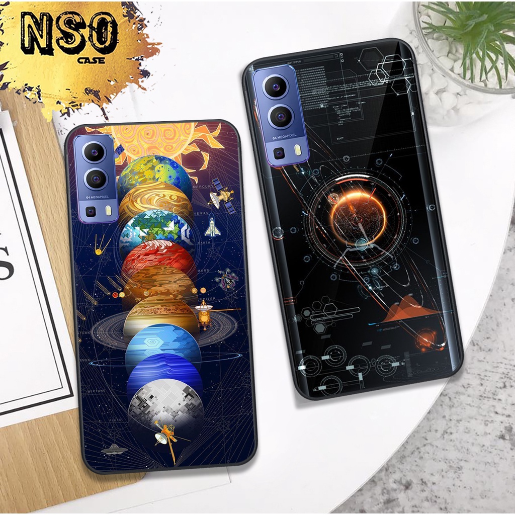 Ốp Vivo Y72 5G / Y51 2020 / Y53S In Hình Họa Tiết Vũ Trụ Phi Hành Gia Đẹp Hot Trend 2023