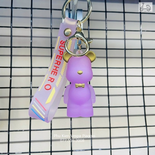 Móc Khóa Gấu Be@rbrick Cao Cấp