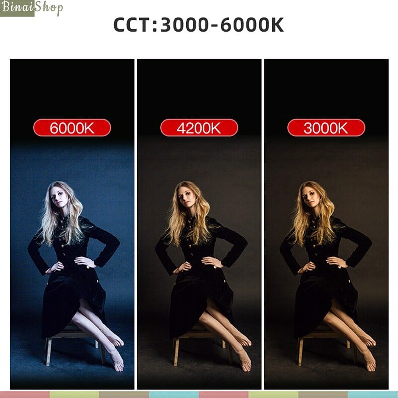 Đèn LED LUXCEO P200 RGB Mini Hỗ Trợ Quay Tiktok, Youtube, Review Sản Phẩm, Chống Nước IP67