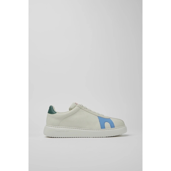 Giày nam Camper Twins White non-dyed leather and suede K100743