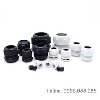 Ốc siết cáp nhựa chống nước pg7 - pg9 -pg11 - pg13.5 -pg16 - pg19 -pg21- pg25