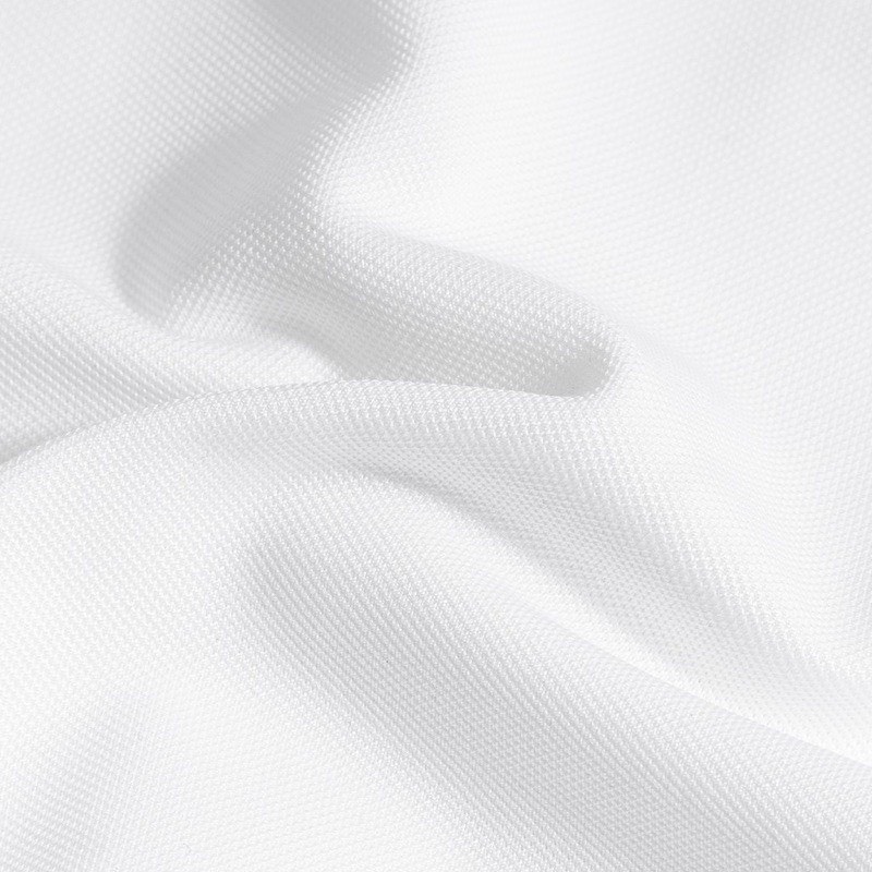 Áo thun Polo CRAW Unisex vải cá sấu co dãn 4 chiều dày dặn form gerular fit - 1 Sọc Xanh Be PL0043