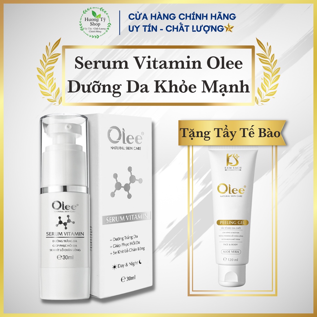 Serum Vitamin Olee Phục Hồi Và Dưỡng Trắng Da Tự Nhiên