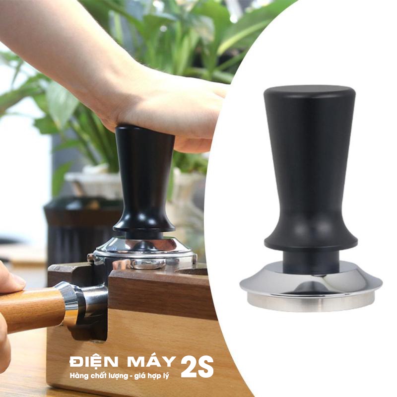 [HCM-Hàng sẵn] Tamper trợ lực, Tay nén lò xo trợ lực cho máy pha cà phê đa dạng kích thước 51/53/54mm - Giá tốt Shopee