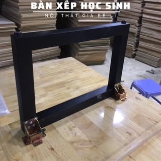 Chân sắt bệt cao 32cm ( 1 bộ gồm 2 chân kèm bản lề xếp gọn)