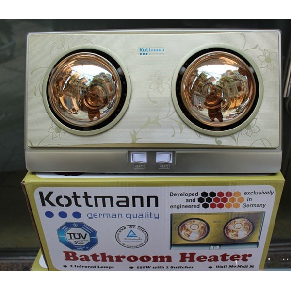 Đèn sưởi nhà tắm KOOTMAN  sưởi ấm cho không gian lạnh