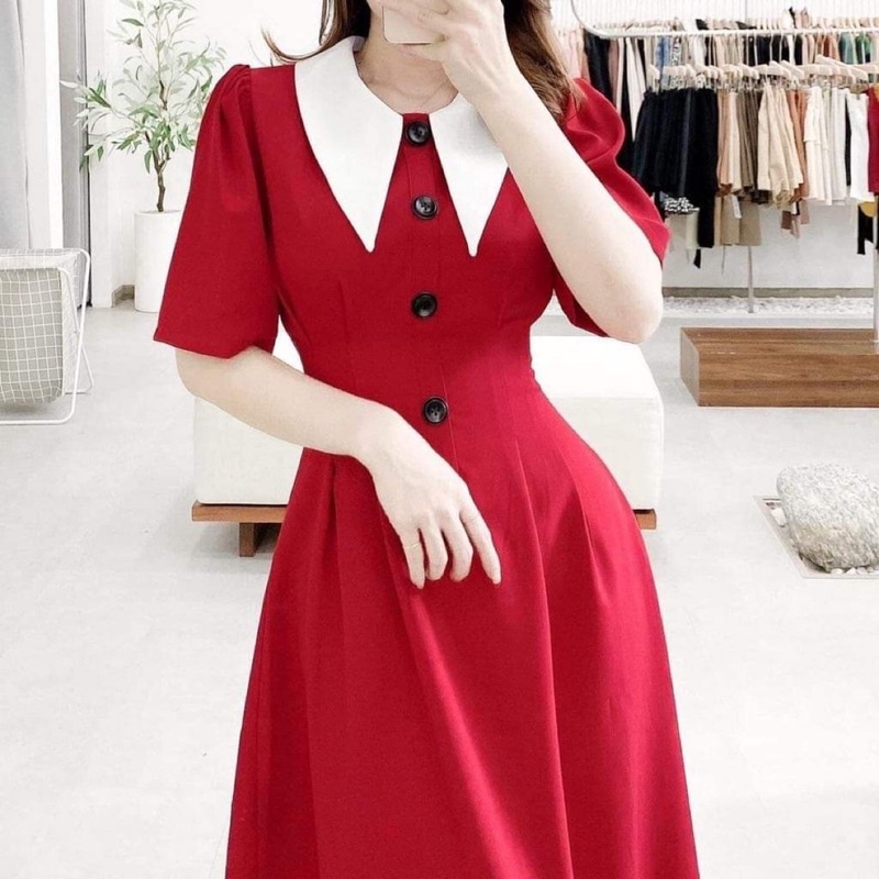 ĐẦM MIDI CỔ PETER