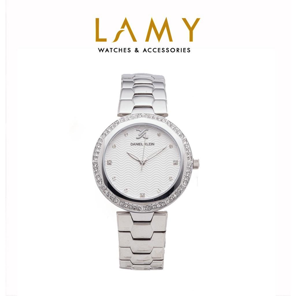 Đồng hồ Nữ Daniel Klein Wavy Lines Sliver Ladies DK5511 - Lamy watch