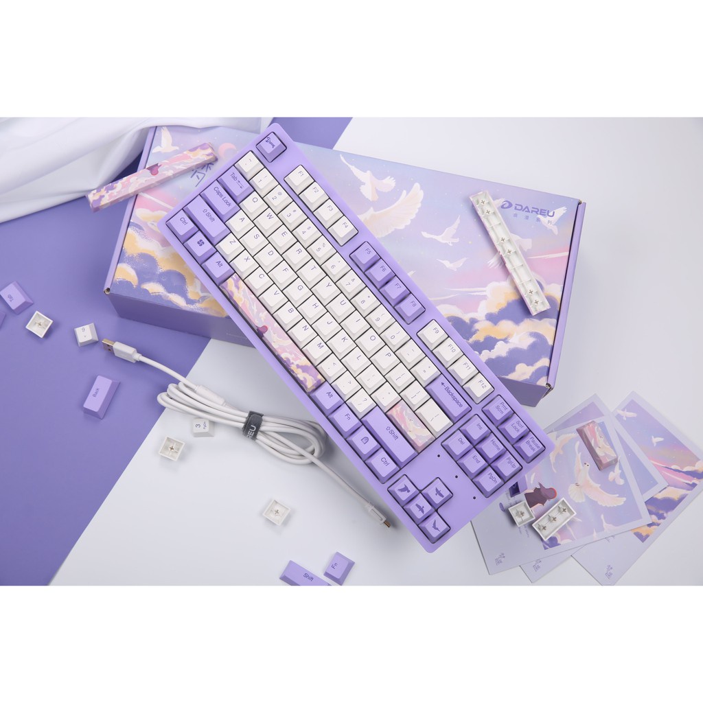 Bàn phím cơ DAREU A87 Cherry Switch