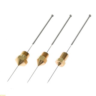 Set 10 Mũi Khoan Inox 0.2mm 0.25mm 0.3mm 0.35mm 0.4mm Chuyên Dụng Vệ Sinh Vòi Máy In 3D