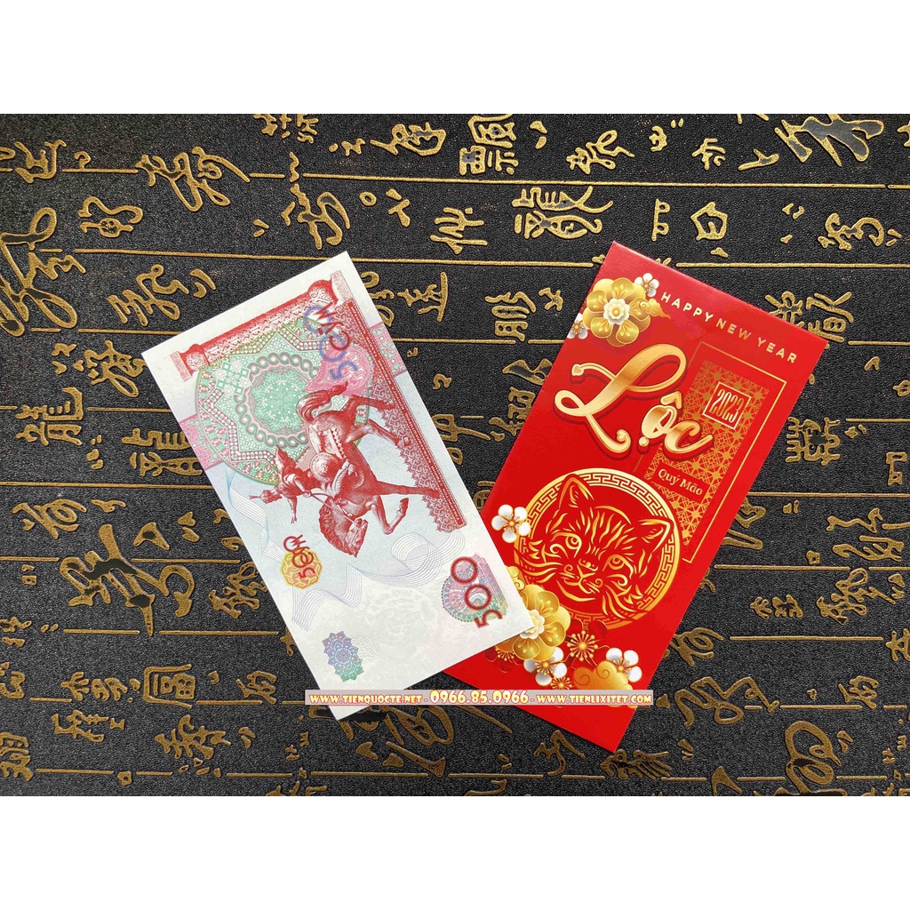 Quà tết lì xì 2023 Tờ Mã đáo thành công tài lộc